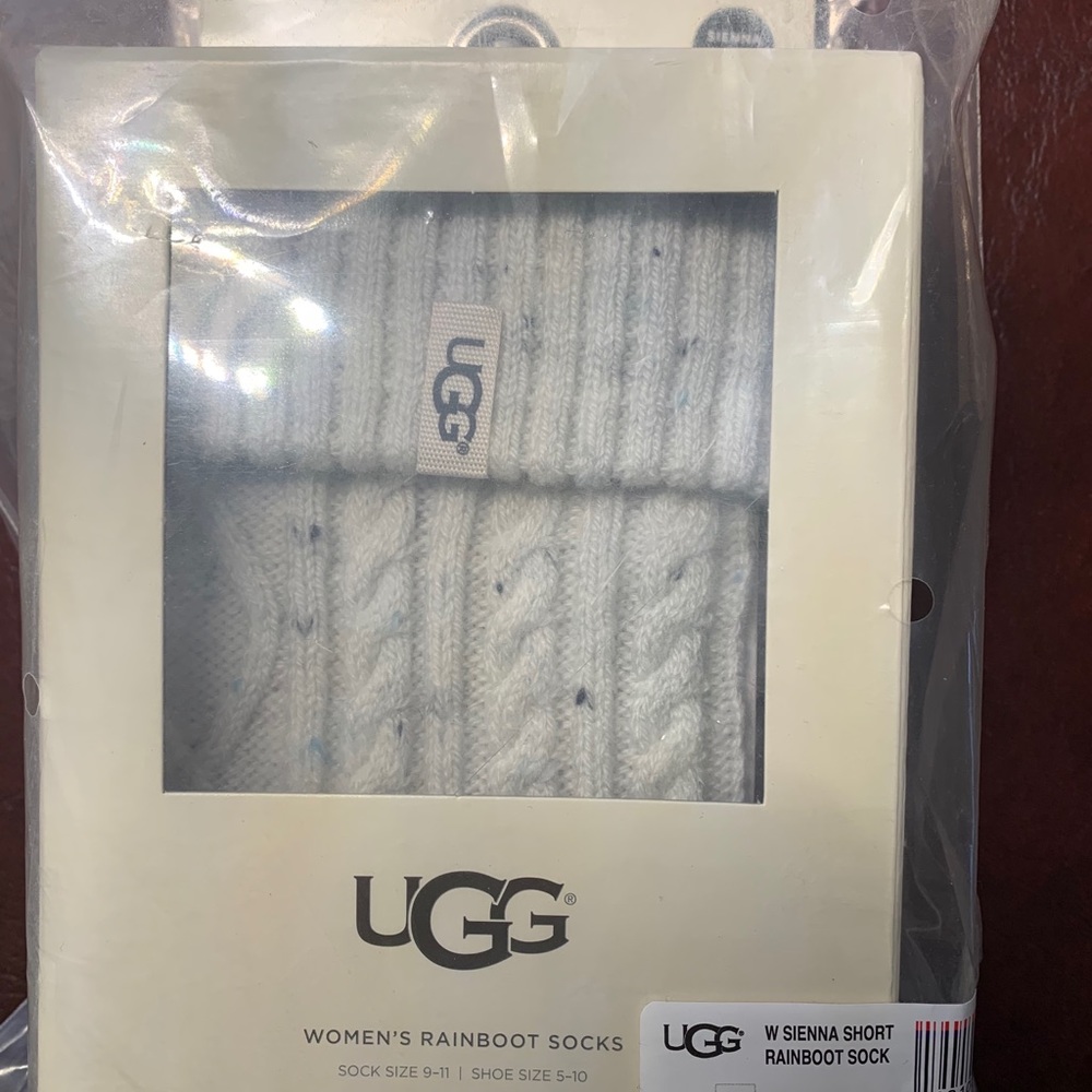 UGG Women's Short Sienna Rain Boot Socks